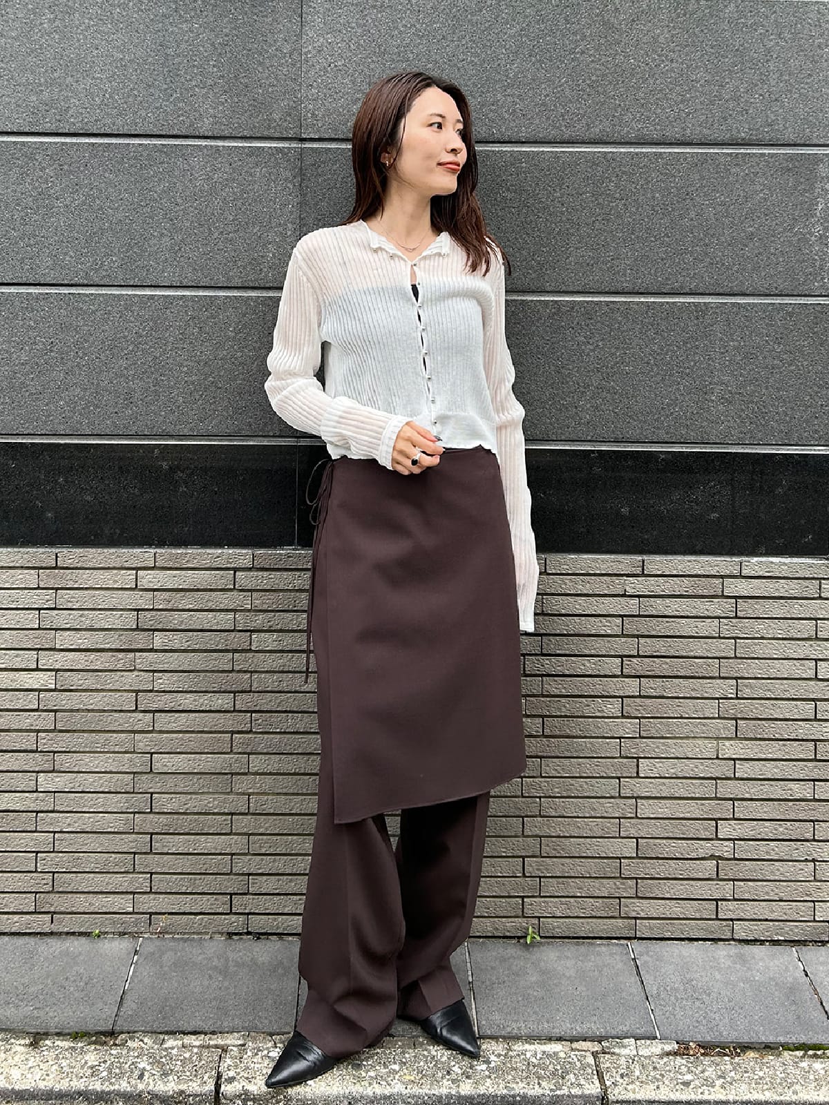 2WAYベアトップキャミ(カップ付き)